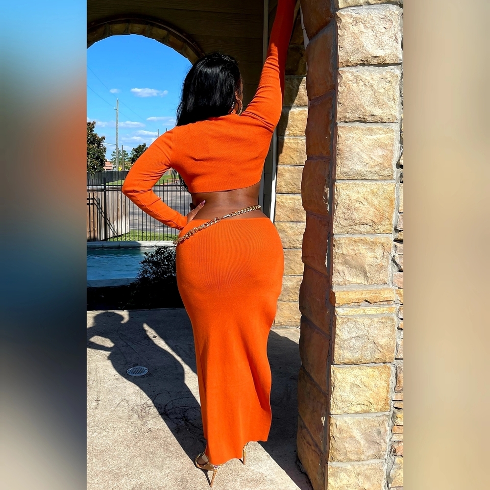 Rustic Fall Dress - Picture 2 of 3